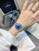 Copy Jaeger LeCoultre Rendez-Vous Stainless Steel Blue Diamond Bezel Quartz Watch (4)_th.jpg